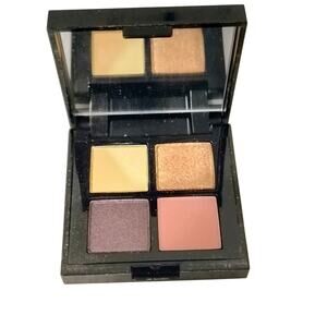 Lancome Love Charm Eye Shadow Quad Palette 0.20 oz. NEW Gold Purple Pink Beige